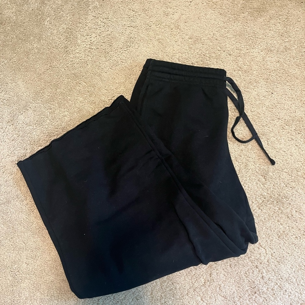 Girlfriend collective wide leg sweatpants